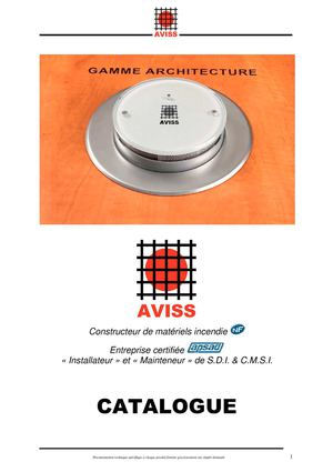 Catalogue AVISS 2013