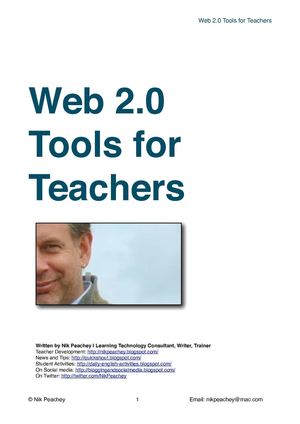 Web 2.0 tools for teachers