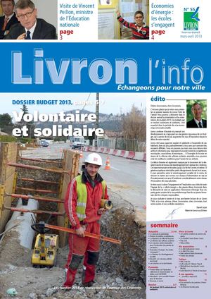 Livron l'info - n°55 - mars / avril 2013