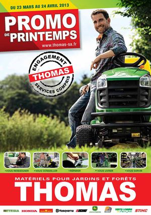 Promotions de printemps chez Thomas Motoculture 