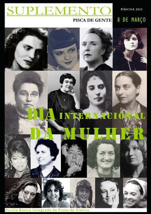 Suplemento Pisca de Gente Dia Internacional da Mulher