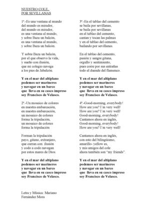 Sevillana CEIP FRANCISCO DE VELASCO