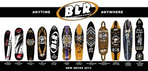 BLR Black Leather Racing and Deathbox skateboards catalog