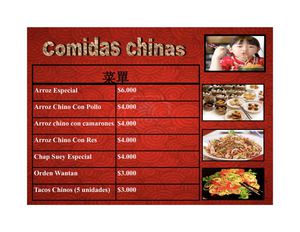 Comidas Chinas