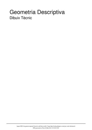 Geometria Descriptiva
