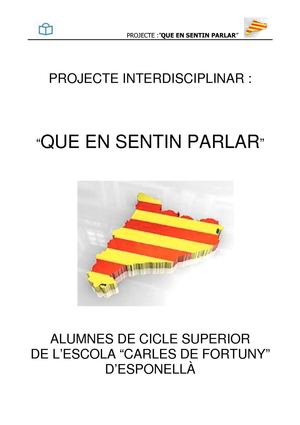 QUE EN SENTIN PARLAR!