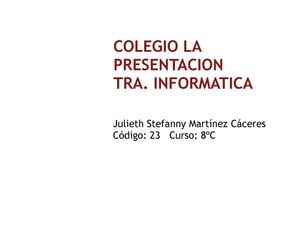 Informática 2013 