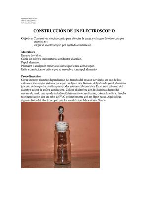 Electroscopio