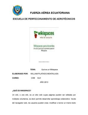 concepto de wikispaces