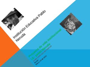 Primera jornada Pedagógica 2012