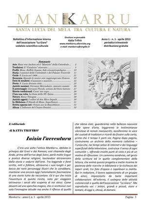 Mankarru -  N. 1 aprile 2003