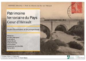 Patrimoine ferroviaire du Pays Coeur d’Hérault