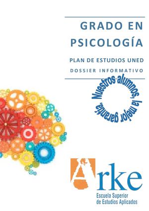 DOSSIER GRADO EN PSICOLOGÍA 