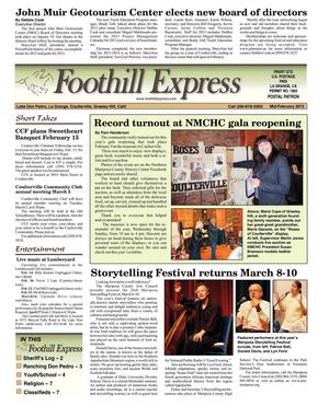 Foothill Express - Mid-February 2013