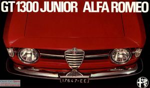 1970 Alfa Romeo GT 1300 Junior Brochure