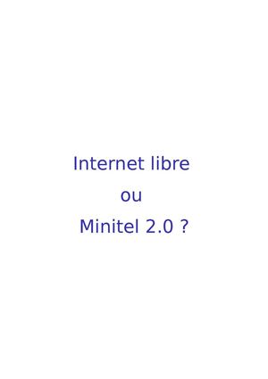 transcription minitel 2.0