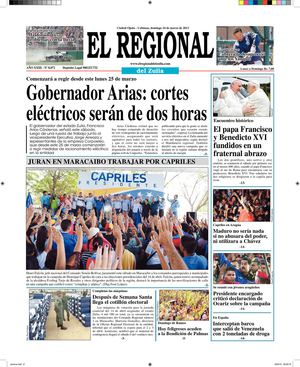 El Regional del Zulia 24-03-2013