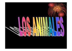 LOS ANIMALES