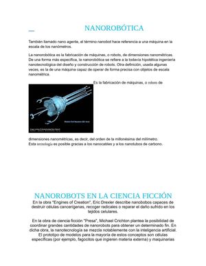 NANOROBOTICA