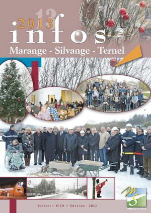 Infos 2013, Marange-Silvange-Ternel