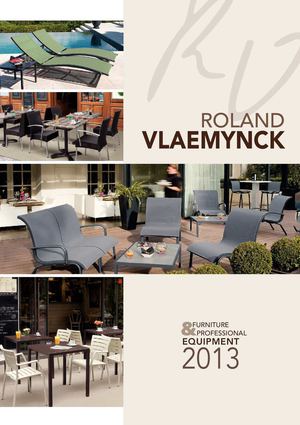 Roland VLAEMYNCK - Furniture & professional equipment catalogue