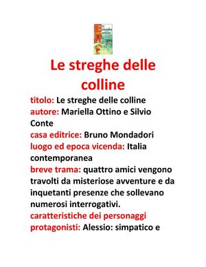 Le streghe delle colline (Andrea)
