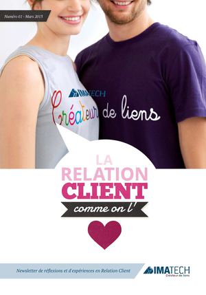 IMATECH * Newsletter de Réflexions et d'Expériences en Relation Client - n°1