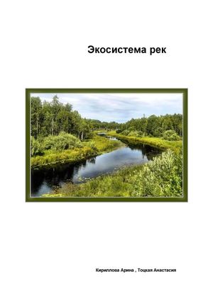Экосистема рек