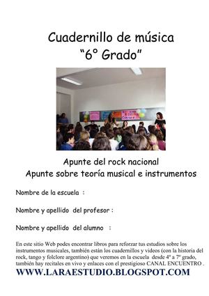 6º grado escuela del sol