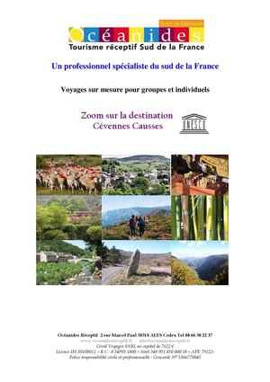 Oceanides Receptif - Zoom sur les Cevennes