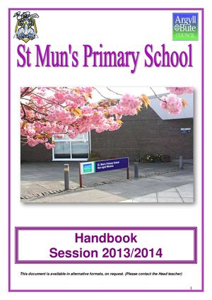 School Handbook 2013 2014
