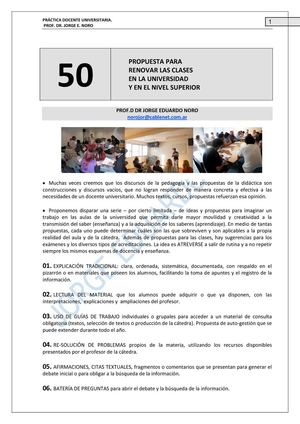080. 50 PROPUESTAS PARA DINAMIZAR LAS CLASES EN EL NIVEL SUPERIOR