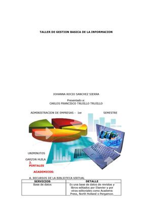 GESTION BASICA DE LA INFORMACION