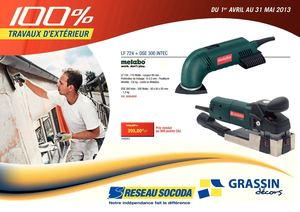 Promotion 100 % travaux exterieurs Grassin