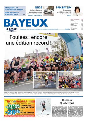 Bessin Libre du 23 mars - foulées de Bayeux
