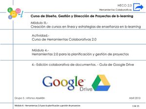 Guía de Google Drive