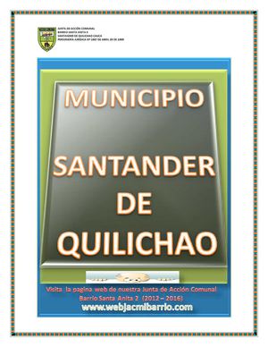 MUNICIPIO SANTANDER DE QUILICHAO