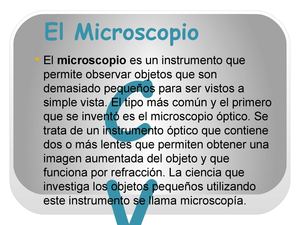 el Microscopio