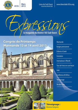 Expressions mars 2013