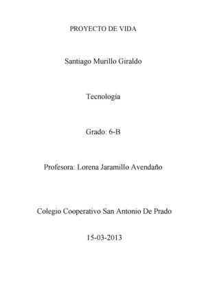 MI PROYECTO DE VIDA :)