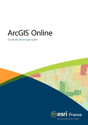 ArcGIS Online, Guide de démarrage