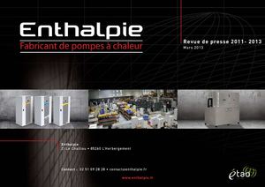 Revue de presse Enthalpie