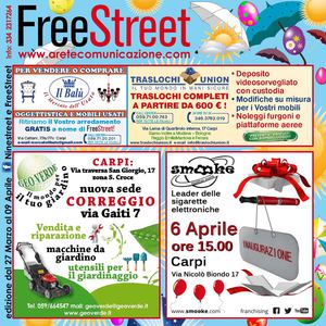 FreeStreet edizione del 27 Marzo 2013 