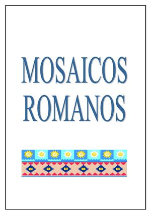 MOSAICOS ROMANOS