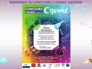 diaporama CGénial-collège aquitain 2013