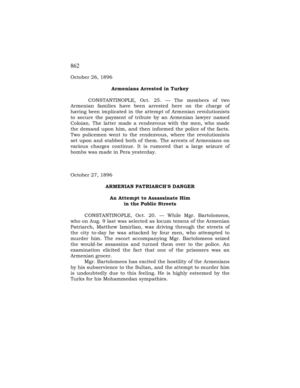 Armenians At The Twilight of The Ottoman Era Part 3