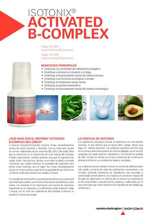 Isotonix Activated B complex