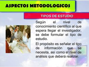 TIPOS DE ESTUDIO 