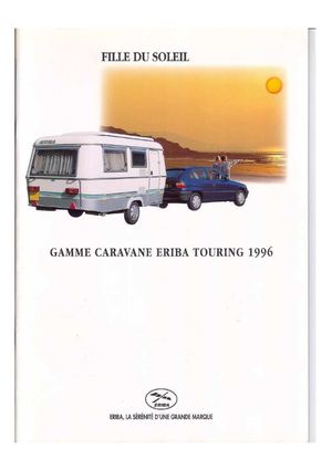 Gamme Eriba Touring 1996