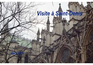 Visite à Saint-Denis